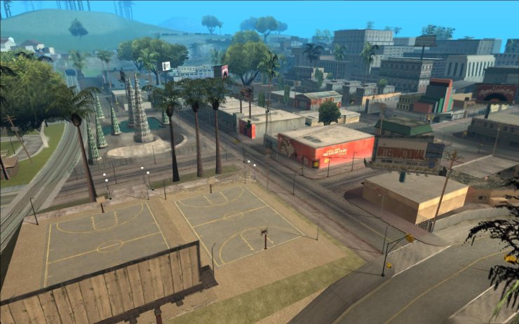 Updated Map of GTA:San Andreas With Real Life Locations (Included