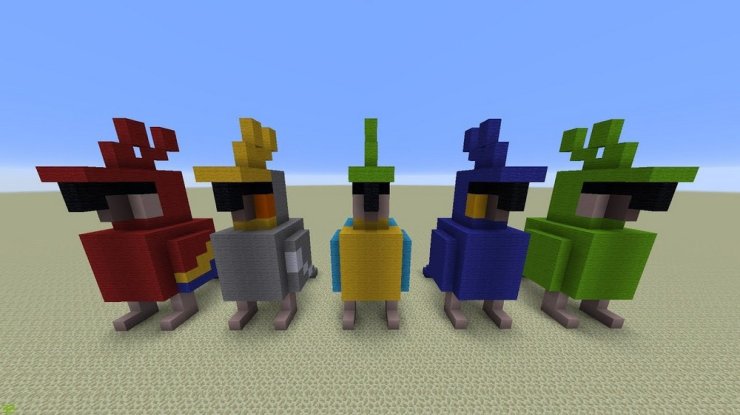 Minecraft Parrot