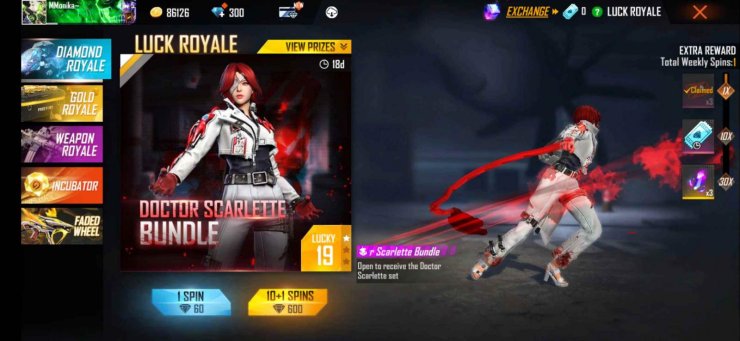 Doctor Scarlette Diamond Royale 