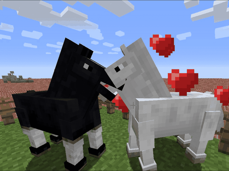 Minecraft How To Breed Horses