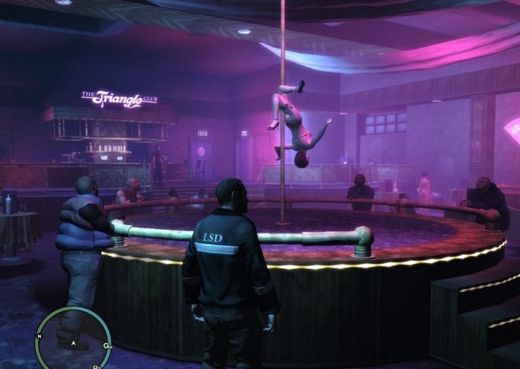 1. How to enter a strip club in GTA 5.