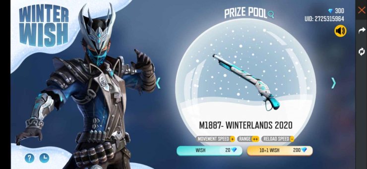 Winter Wish Event Free Fire 1