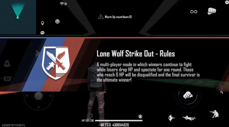 Lone Wolf Strike Out