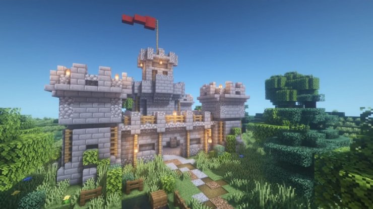 simple minecraft castles