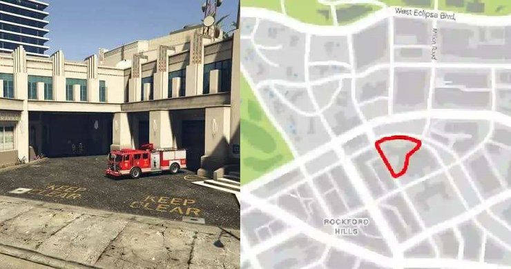 Gta 5 Fire Station All Locations On Map With Photos And Markers