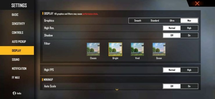Free Fire Max Graphics Settings Scaled