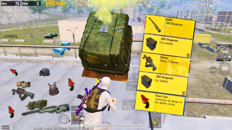 PUBG MOBILE - Loot quickly and get out of there or use the