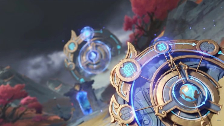 Genshin Impact Compass Puzzle