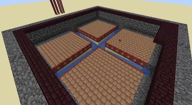 Water Flowing In Chamber