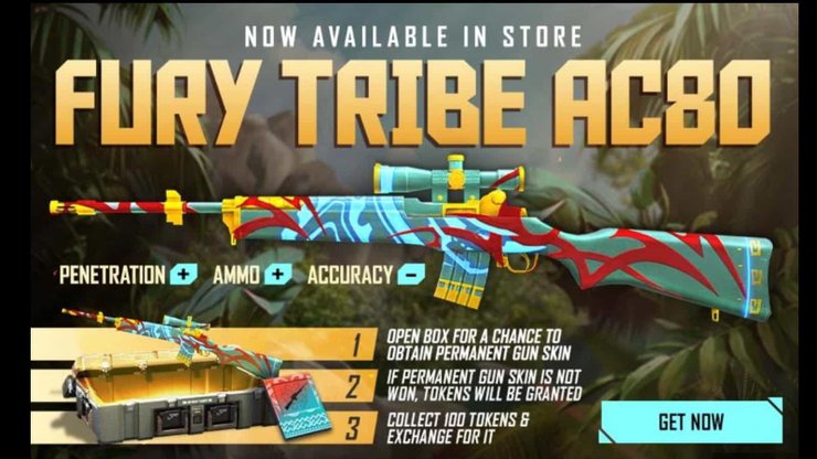 Fury Tribe Ac80 In Free Fire 1