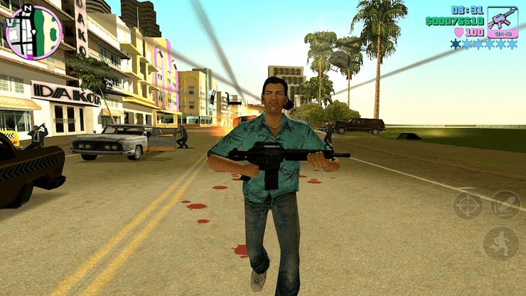 Grand Theft Auto Vice City Game Gangster Duong Pho