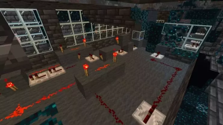 Ancient City Secret Redstone Room