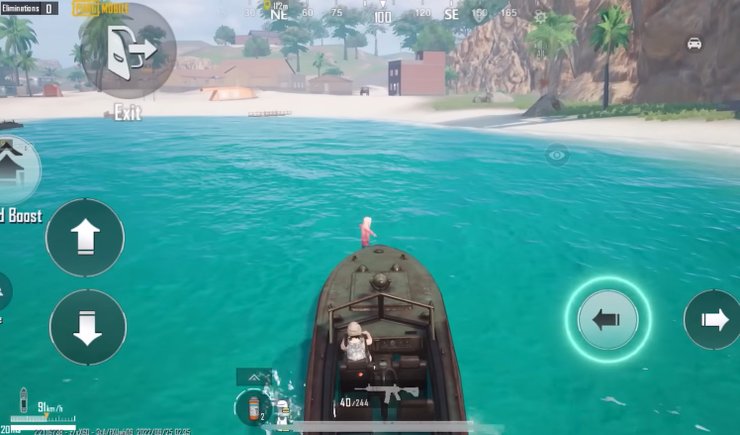 Kill An Enemy With Boat