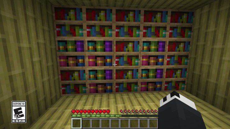 How to make and use chiseled bookshelves in Minecraft snapshot 22w42a