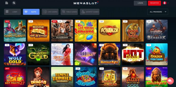 Megaslot Slots Main Page Slots