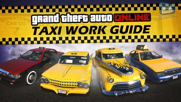 how to work as a taxi driver in gta 5 online