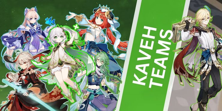 Genshin Impact Kaveh Team Compositions Guide