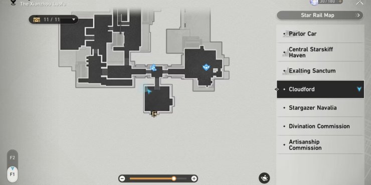 Honkai Star Rail Courteous Cycrane Lust Map