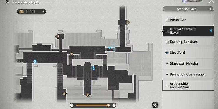 Honkai Star Rail Depressed Cycrane Sloth Map