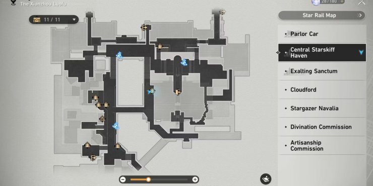 Honkai Star Rail Dissatisfied Cycrane Gluttony Map