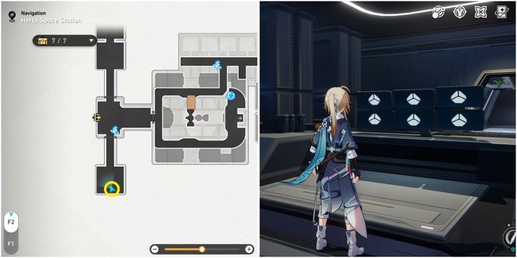 Herta Space Station Hidden Quest 12 Location In Ho