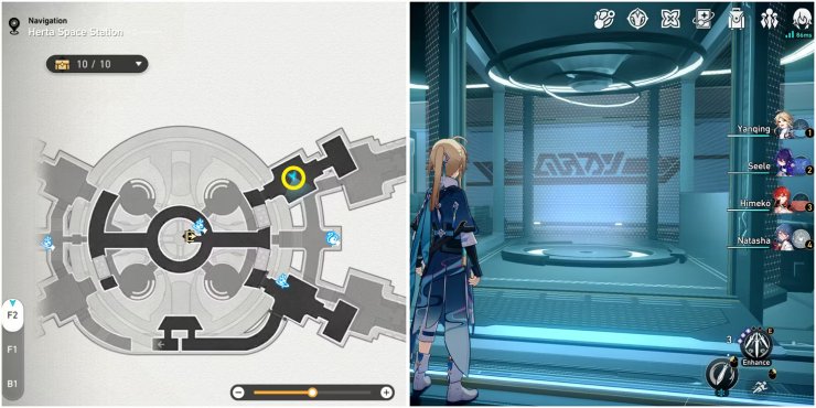 Herta Space Station Hidden Quest 13 Location In Ho