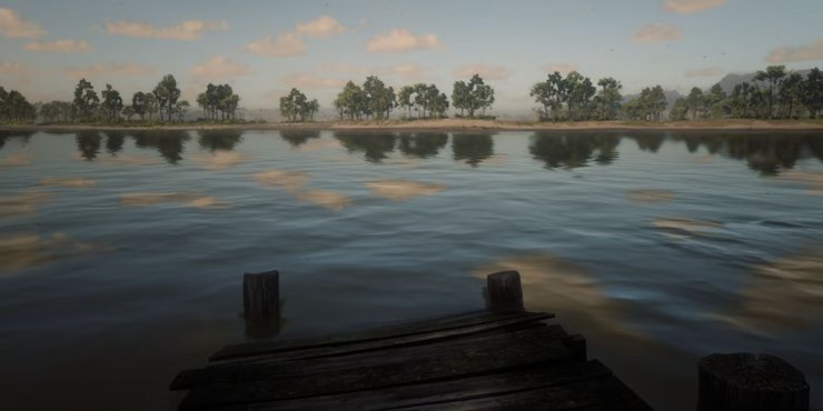 Red Dead Redemption 2 First Person Lake