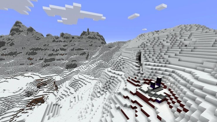 Snowy Slopes Minecraft Seeds
