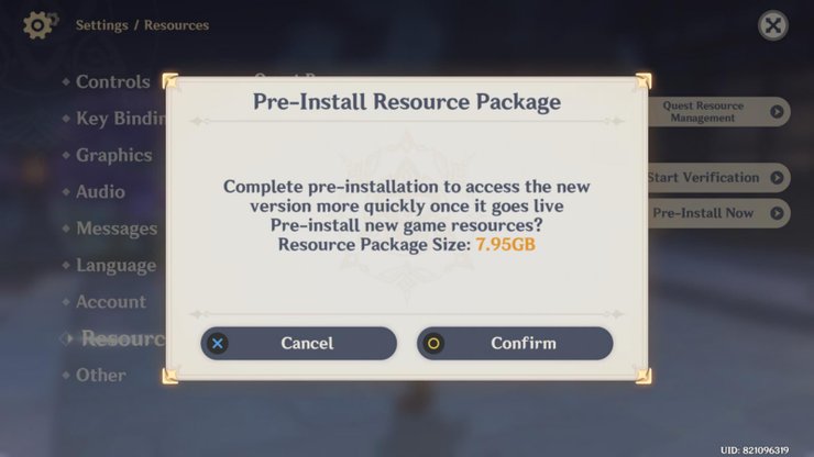 Update 4 0 Pre Installation Package Size