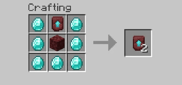 How To Make A Smithing Template In Minecraft 3
