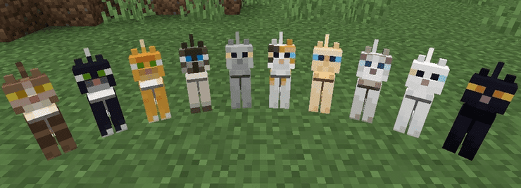 Cats In Minecraft