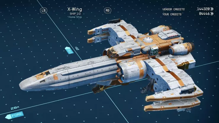 Starfield X Wing