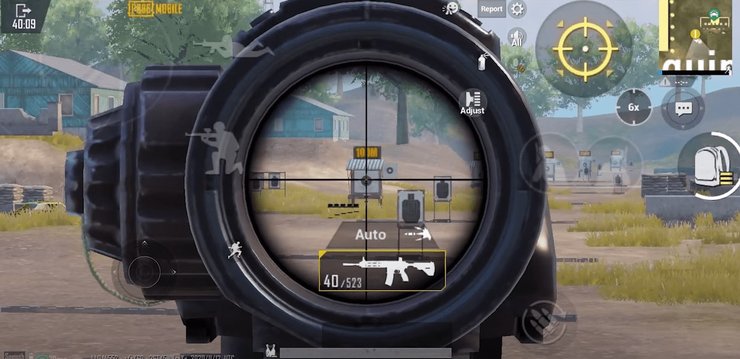 M416 And 6x Scope