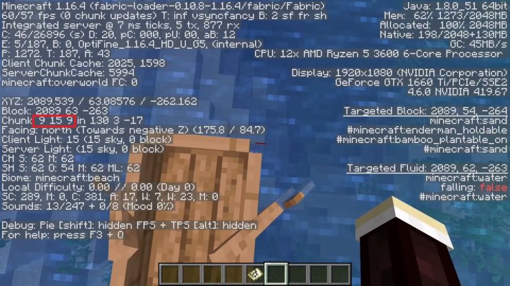 Did you know this buried treasure trick? #minecraft