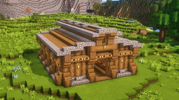 Villager Trading Hall In Minecraft