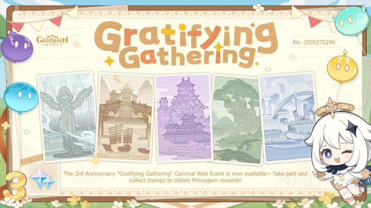 Gratifying Gathering Web Event Genshin