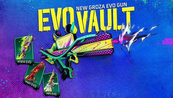 Free Fire Evo Vault guide: Steps to get Bang Popblaster Groza and other gun skins