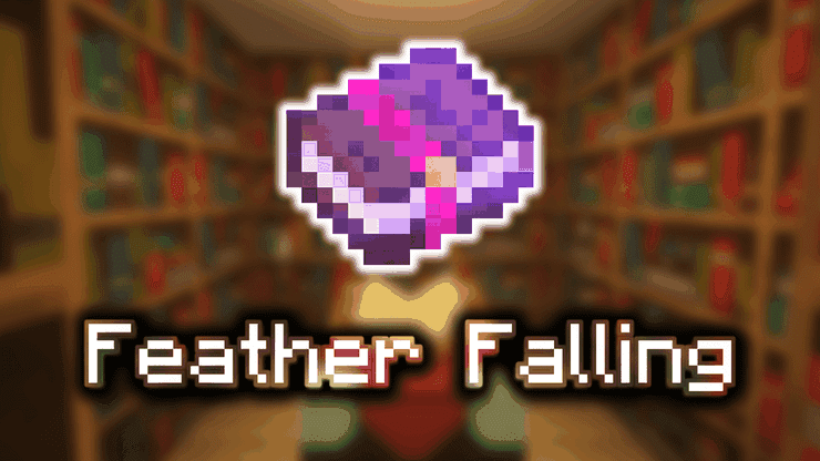 Feather Falling Enchantments Minecraft