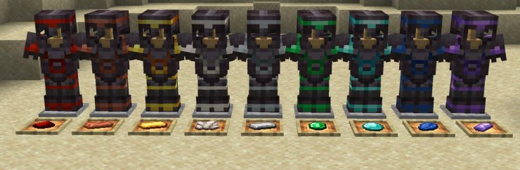 Personalized Netherite Armor Minecraft