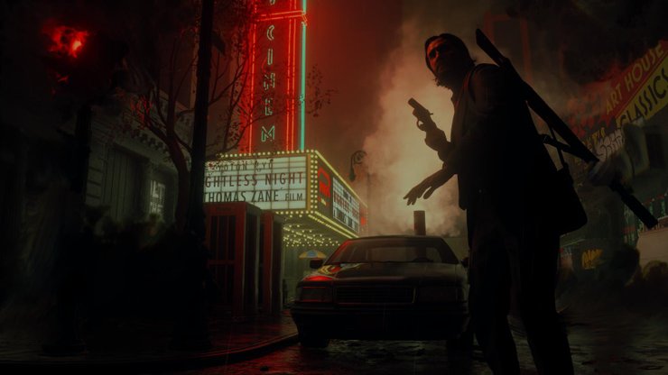 Alan Wake 2 Movie Theater