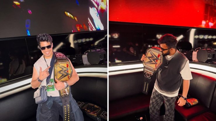 GamerFleet and Techno Gamerz at WWE WrestleMania 41