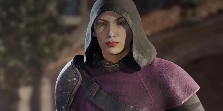 Modded Dark Brotherhood Assassin In Purple And Bla