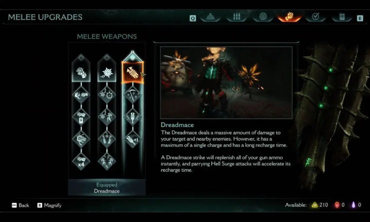 Doom The Dark Ages Dreadmace Upgrades 