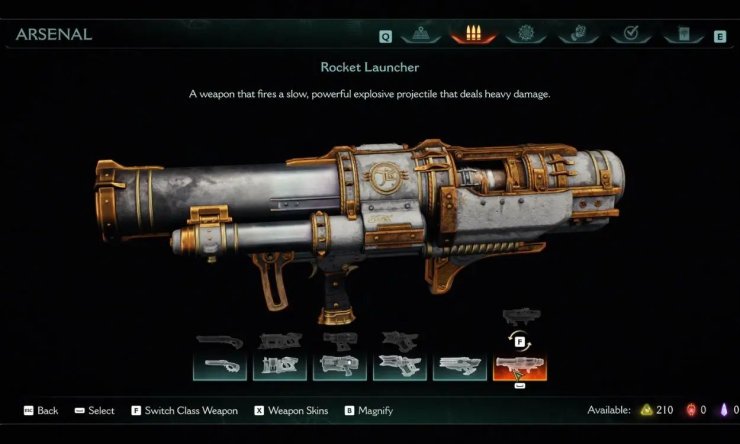 Doom The Dark Ages Rocket Launcher