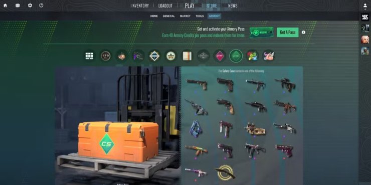 Cs2 Armory Pass 3