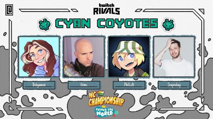 Cyan Coyotes