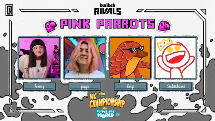 Pink Parrots