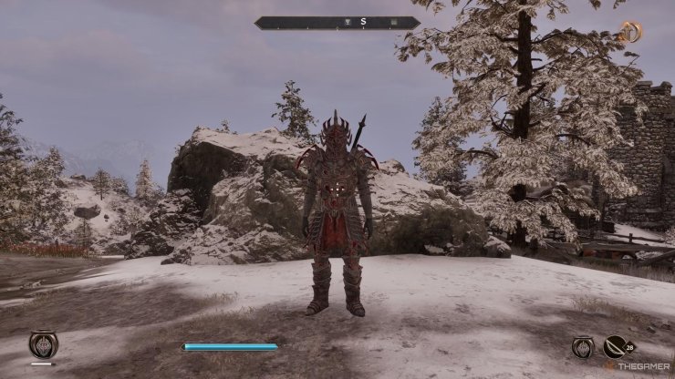 A Dremora Lord In Oblivion Remastered