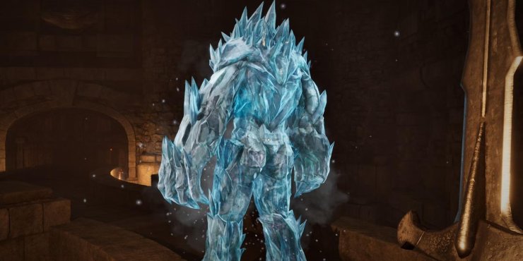 Oblivion Remastered Frost Atronach