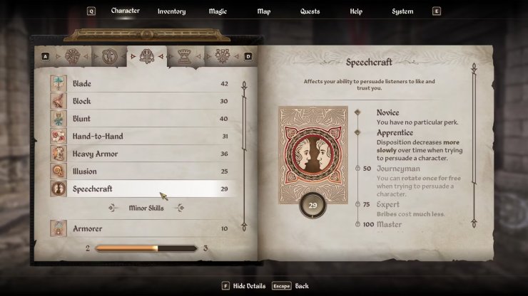 Oblivion Remastered How To Increase Speechcraft 1
